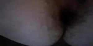 Hairy Vag Rubbing Close Up