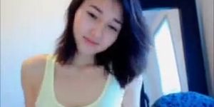 Tiny korean girl webcam sex show