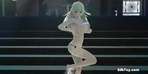 anime 3d animated Big tist Pool Sex