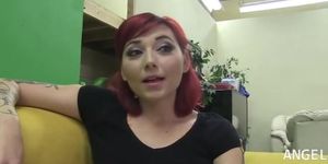Punk cheerleader teasing and masturbarting for fetish camera (Joanna Angel)