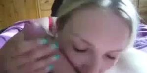 Cute Teen Makes Me Burst In POV Style