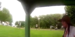 Public Sex with Creampie at the Park