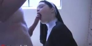 Nun gets sodomized by dick