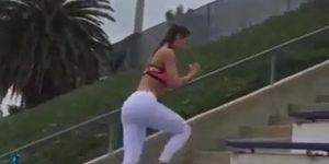 Sexy girls training