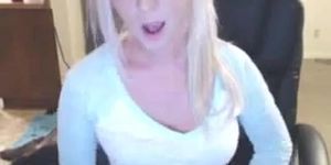 Hot Teen Blonde Chatting On Webcam F