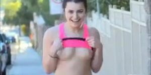 Kylie Quinn Runs Naked in Public