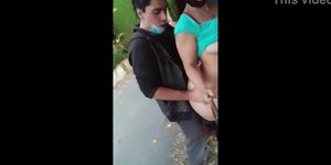 Public sex fucking big ass pussy outdoors