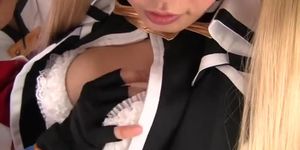 cosplay japanese girl lesbian play 6