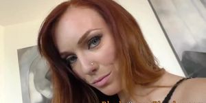 Facialized ginger bbc