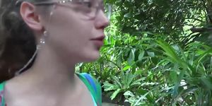 ATK Girlfriends - Elena Koshka: Elena's Zoo Visit & Pussy Banana Feast!