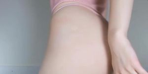 Skinny Blonde Amateur Teen Stripping On Webcam