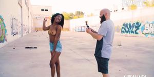 Ebony Slut Boni Brown Banged By Spanish Dick Then Facialized - Mamacitaz