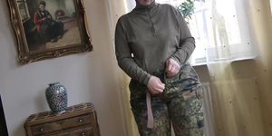 Carlota German Mature Thicc milf in camo