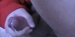 shaking my ass jerking my cock and shooting hot thick cum