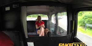 FakeTaxi: Sexy blond mom i'd like to fuck receives greater quantity than this babe bargained for