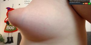 Sophia Side Shot of Puffy Nipples