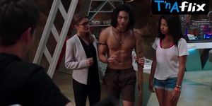 Camille Hyde Breasts Scene  in Power Rangers Dino Charge