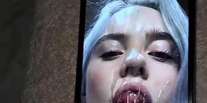 Billie Eilish Cum Tribute