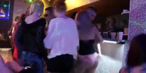 Amateur euroteen party babes get down closeup