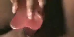 Big Ebony Cam Slut Using Her Dildo