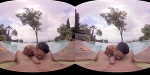 VirtualRealGay.com - Fucking at the pool