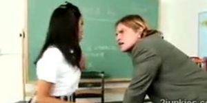 Teacher gives little Cindy a rough exam to help her pass (Cindy Starfall)