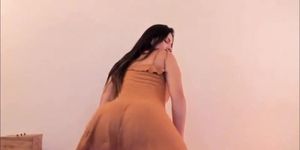 Bella Brookz Dancing in a Short Dress