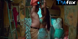 Bharti Jha Breasts Scene  in Doraha