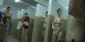Hidden cameras in public pool showers 434