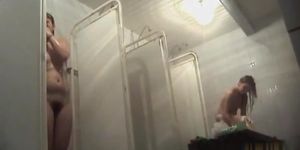 Hidden cameras in public pool showers 746