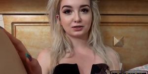 Tinder Fucking a 19 Year old Blonde Lexi Lore