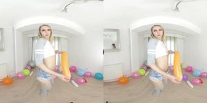 Chloe Toy - Balloon Popping in 4K VR