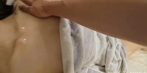 Hentai  Oil Massage Happy Ending Small Tits Skinny Perfect Body 1/2