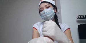 Asian nurse bj
