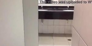 college guy suck in toilet