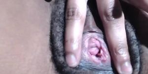 Frankiiy's black hairy pussy