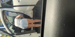 Juicy Ass at Car Wash