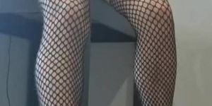 fishnets in the office