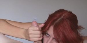 Redhead slowly teasing your dick (Makayla Cox, Jasmine Wolff, Shaye Bennet)