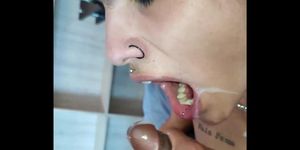 beautiful pierced colombian twink fucked raw gets facial (part 2)