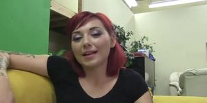 Punk teenie teasing and masturbarting for fetish camera (Joanna Angel)