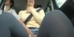 Momoka Nishina At Car