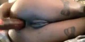 Anal ass black girl on webcam