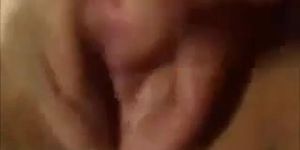 Moist Clit Rubbing Close Up