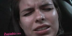 Zuzinka masturbates until orgasm in the car (My Wet)