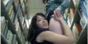 2 Cam Girls Get Naked In Public Library 6