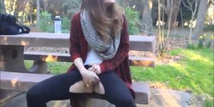 gingerspyce RISKY Public Teen SQUIRT Vol 2
