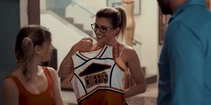 Mature Coach Shares Teen Cheerleader With Husband - Mackenzie Moss, Cory Chase