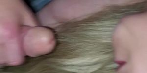 Huge Load in Woman's Mouth