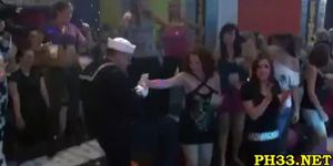 Group sex wild patty at night club - video 65